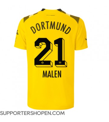 Borussia Dortmund Donyell Malen #21 Tredje Matchtröja 2022-23 Kortärmad